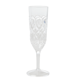 Rice Champagne glas acryl - Doorzichtig