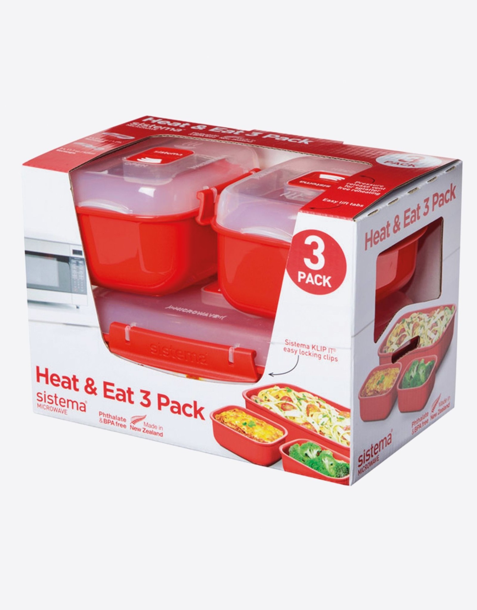 Sistema Microwave 3-delige set - Heat 'n eat