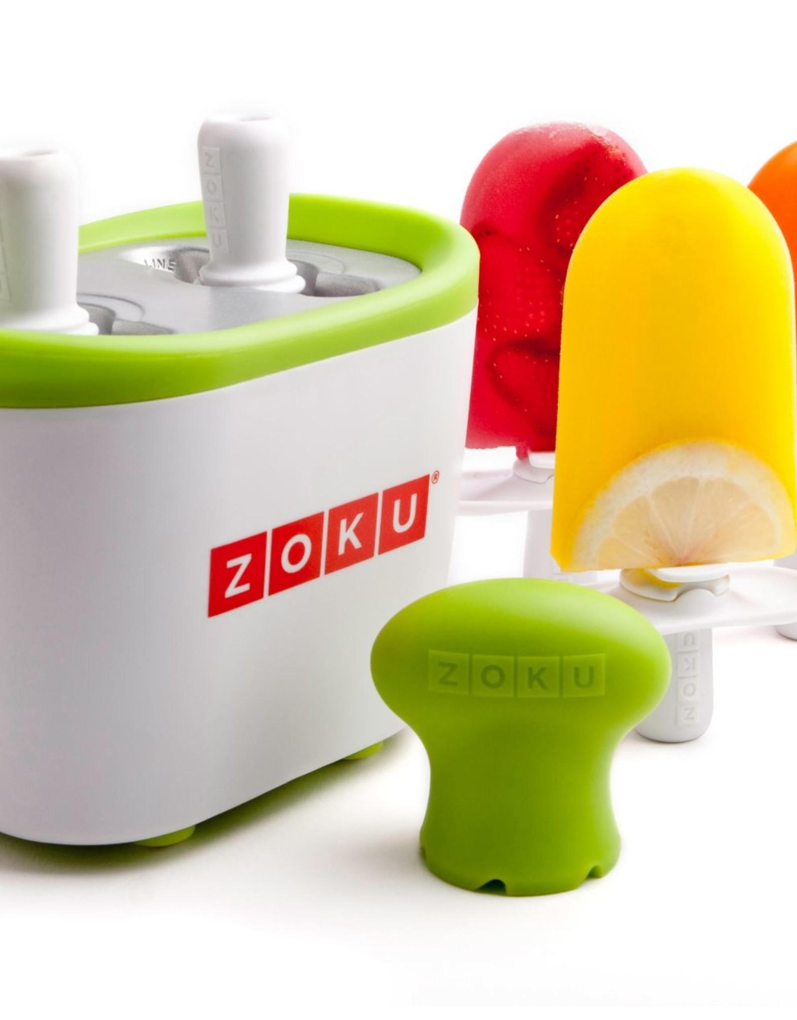 Zoku Quick pop maker - Duo wit/groen