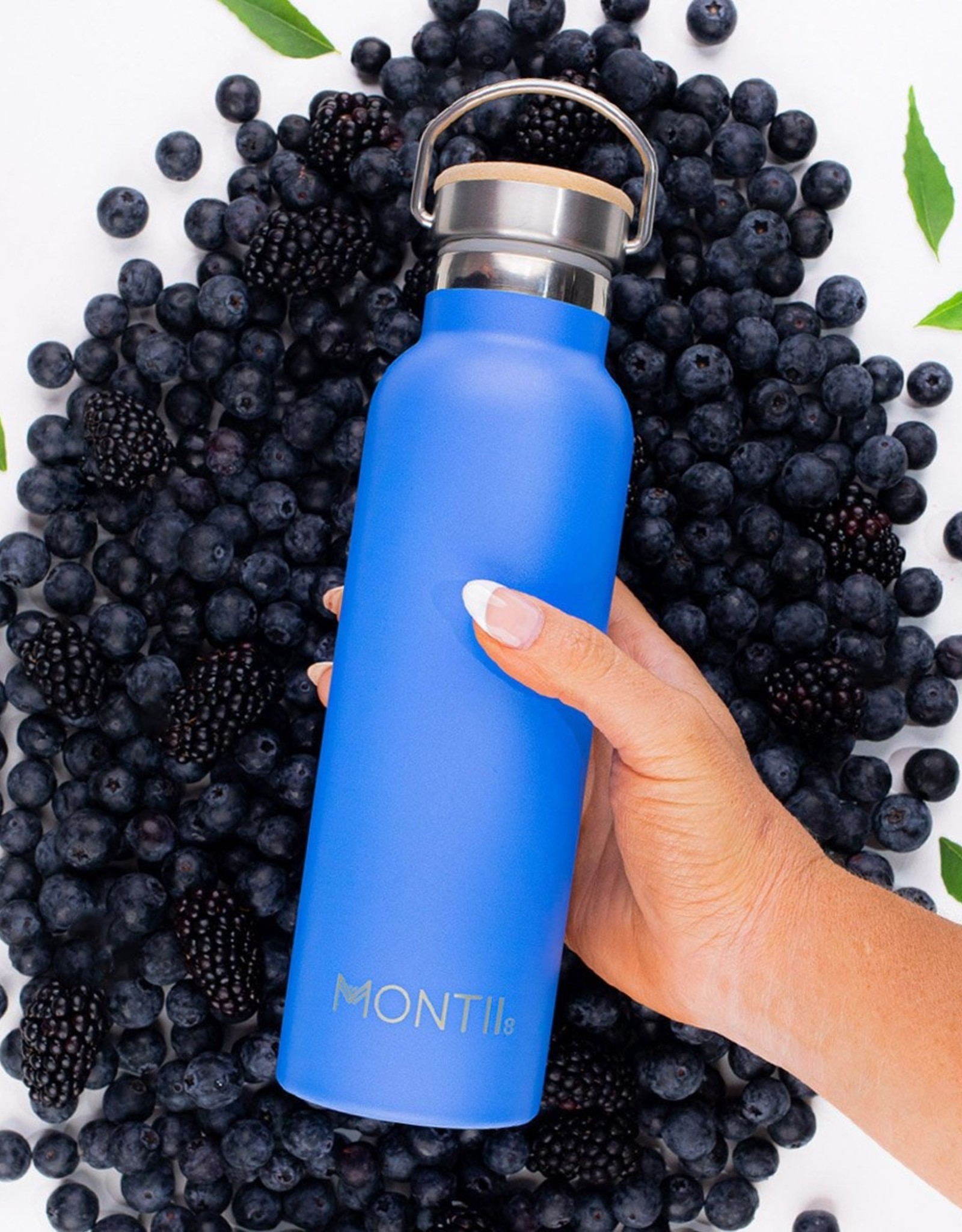 Montii Montii Classic Thermische drinkbus ORIGINAL 600 ml - Blueberry