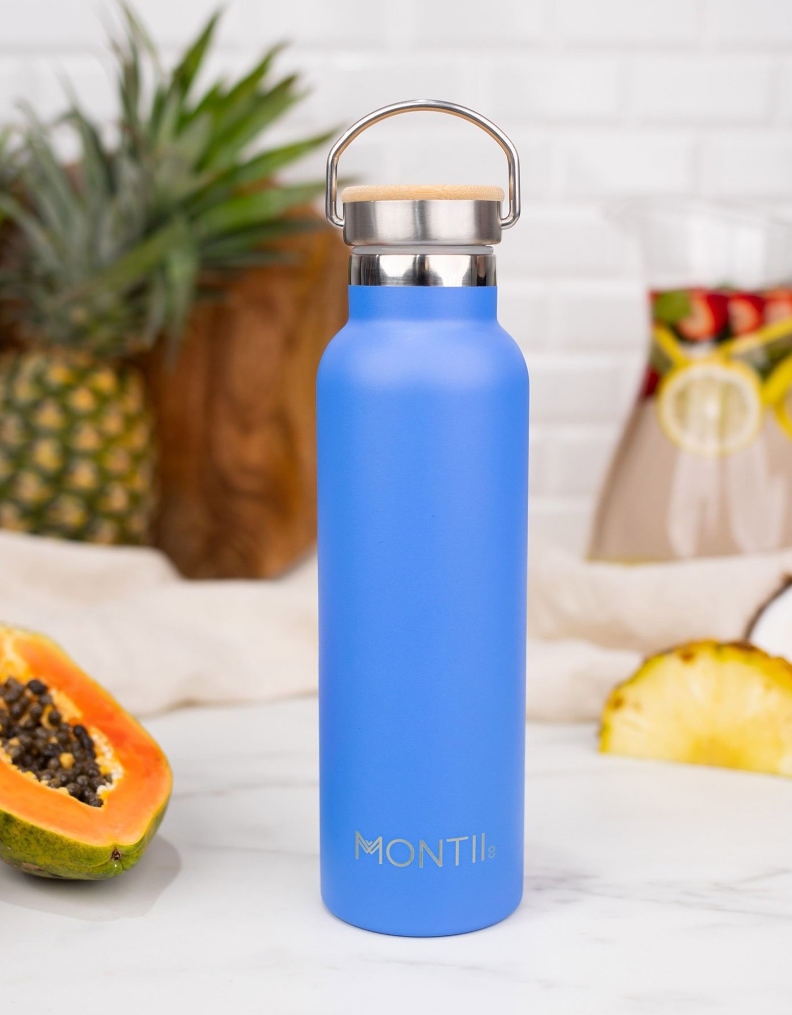 Montii Montii Classic Thermische drinkbus ORIGINAL 600 ml - Blueberry