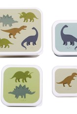 A Little Lovely Company Lunch en snackbox set - Dinosaurussen