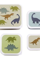 A Little Lovely Company Lunch en snackbox set - Dinosaurussen