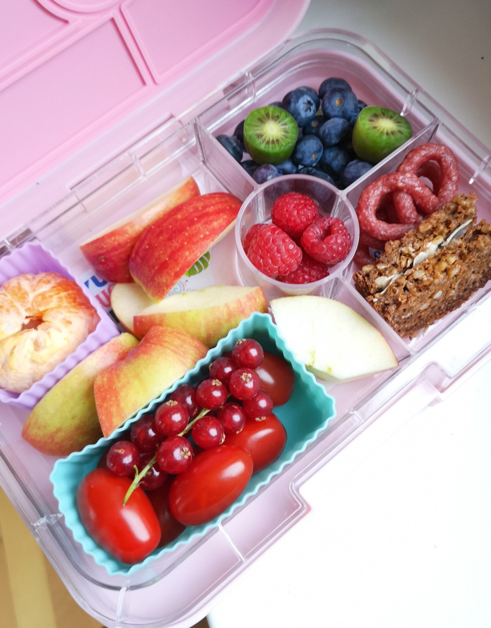 LEKKABOX Silicone Bento cups - set 4 - Lavender