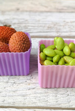 LEKKABOX Silicone Bento cups - set 4 - Lavender