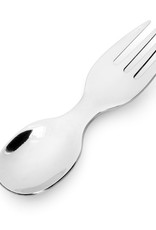 LEKKABOX Spork in RVS 10 cm - Zilver