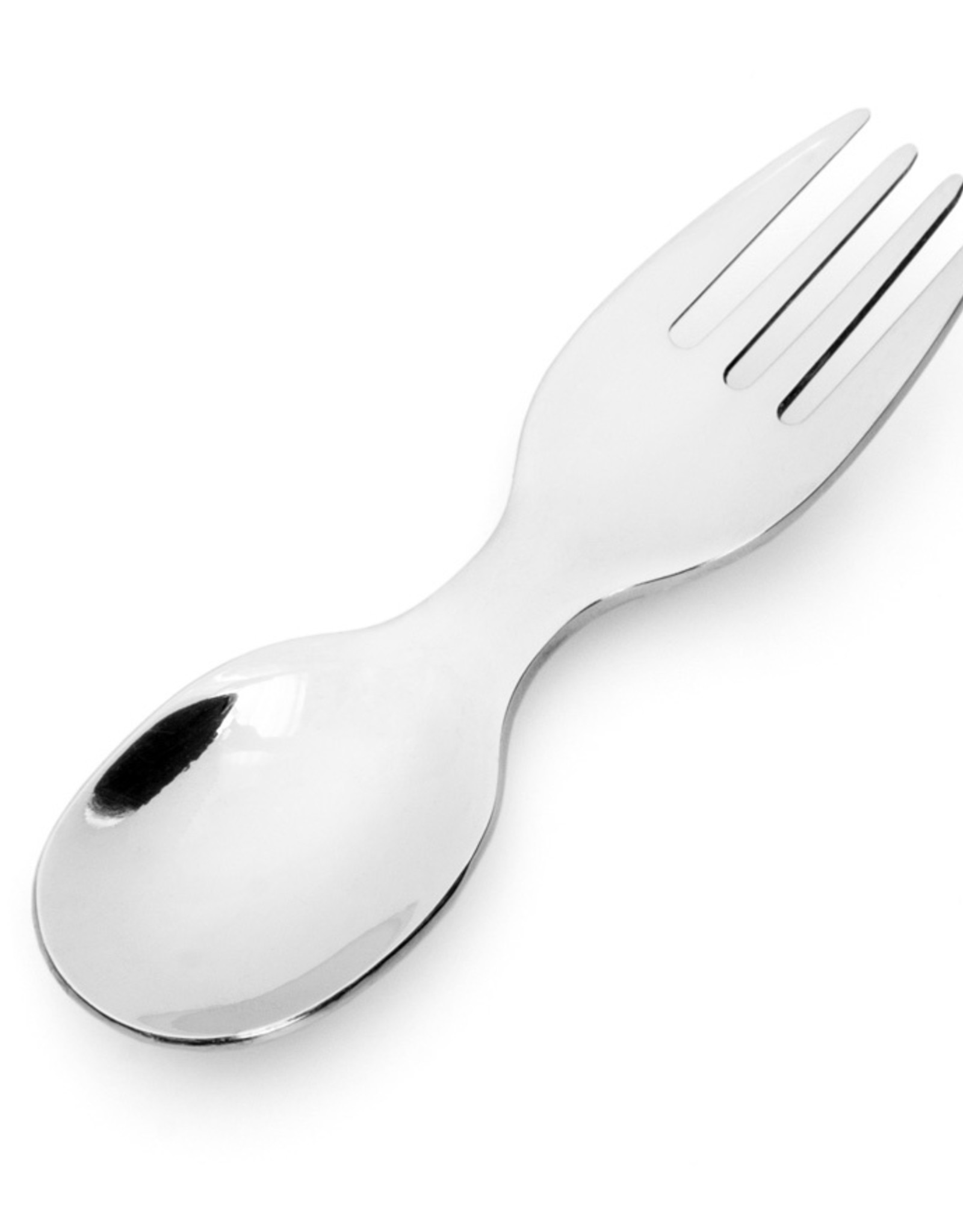 LEKKABOX Spork in RVS 10 cm - Zilver