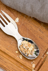 LEKKABOX Spork in RVS 10 cm - Zilver