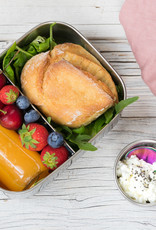 LEKKABOX Spork in RVS 10 cm - Regenboog