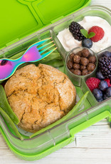 LEKKABOX Spork in RVS 10 cm - Regenboog