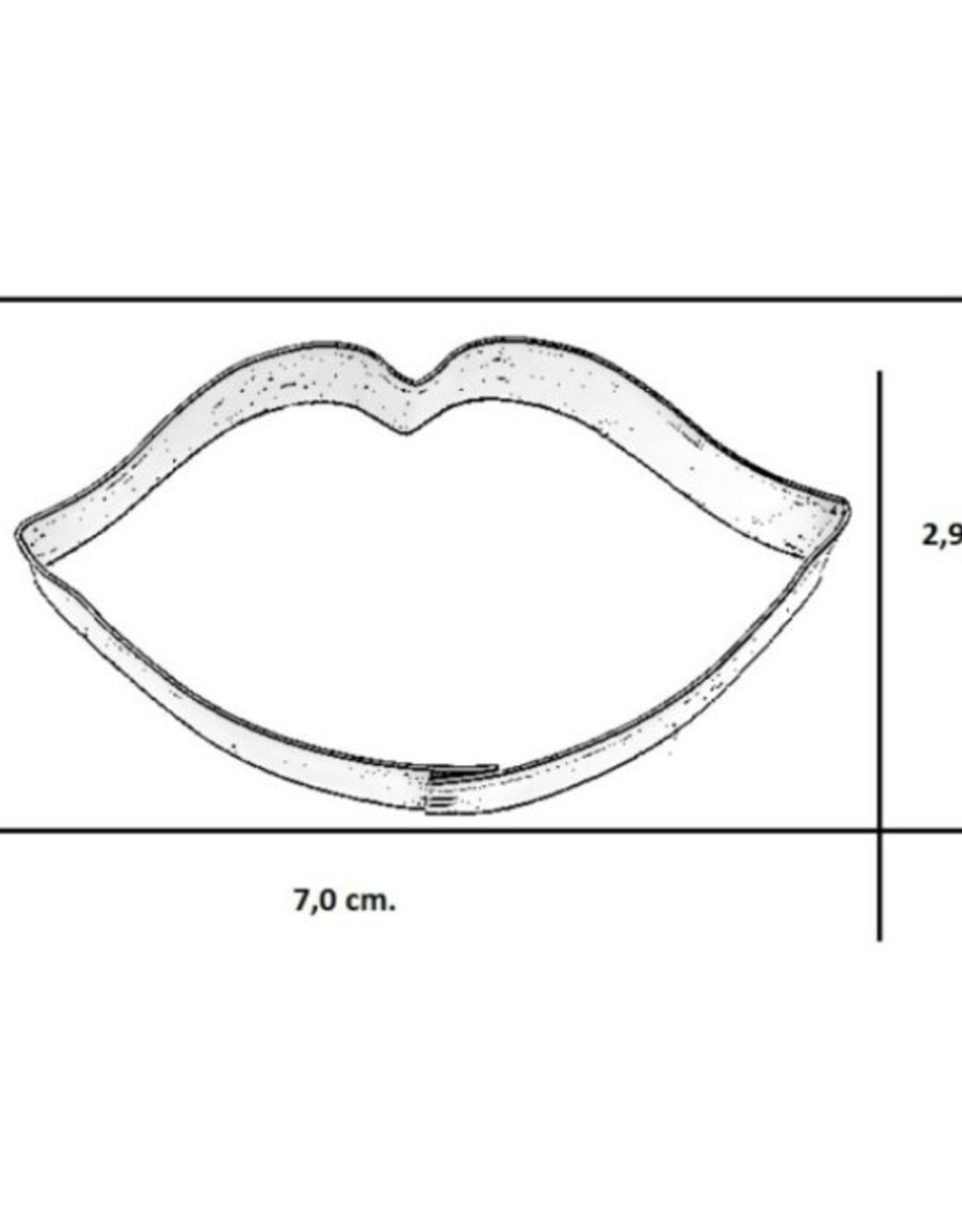 Uitsteker - Lippen RVS