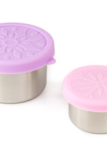 LEKKABOX Lekkabox Dipper RVS -  set/2 Lila