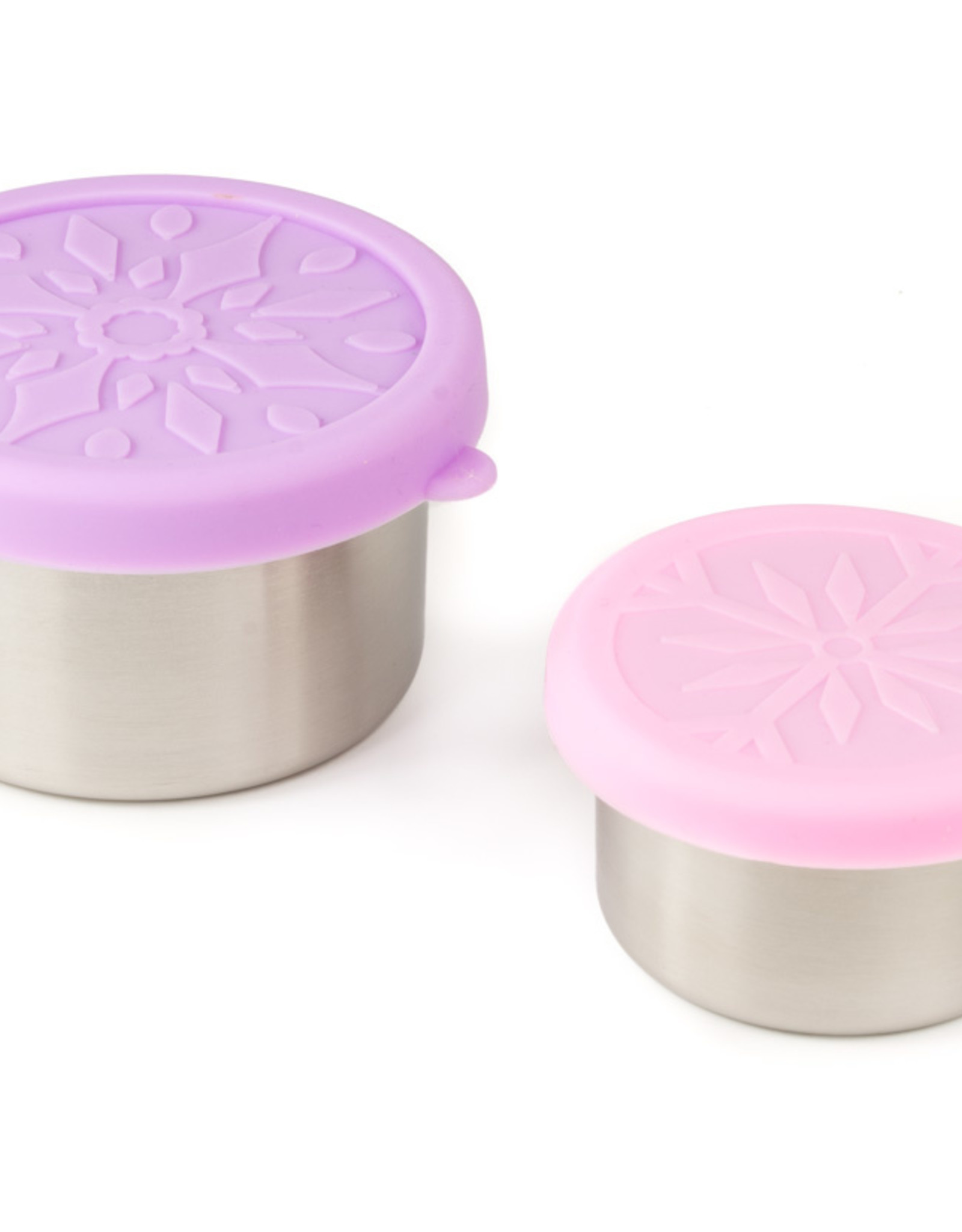 LEKKABOX Lekkabox Dipper RVS -  set/2 Lila
