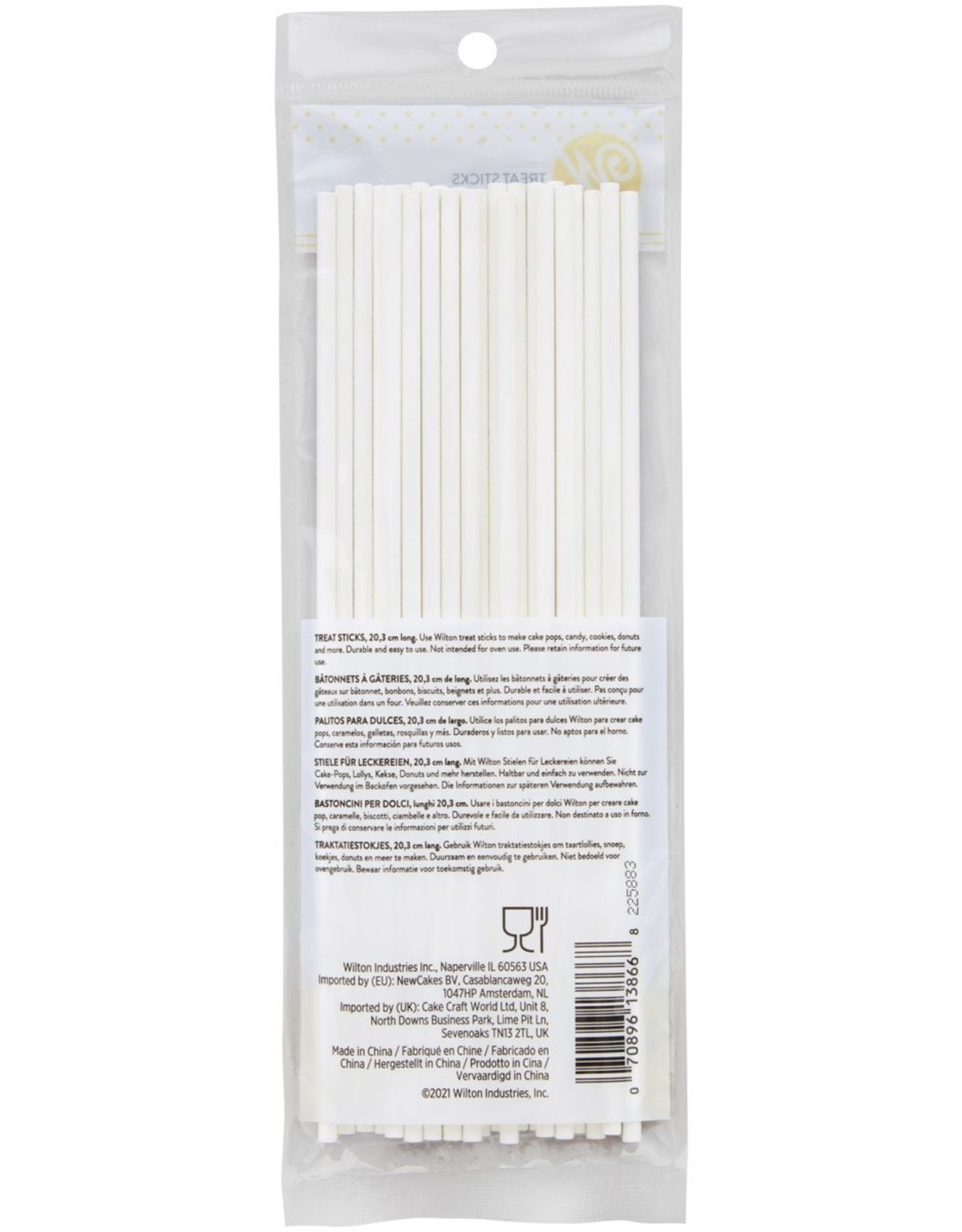 Wilton Wilton - Lollipop Sticks 20cm - pk/25