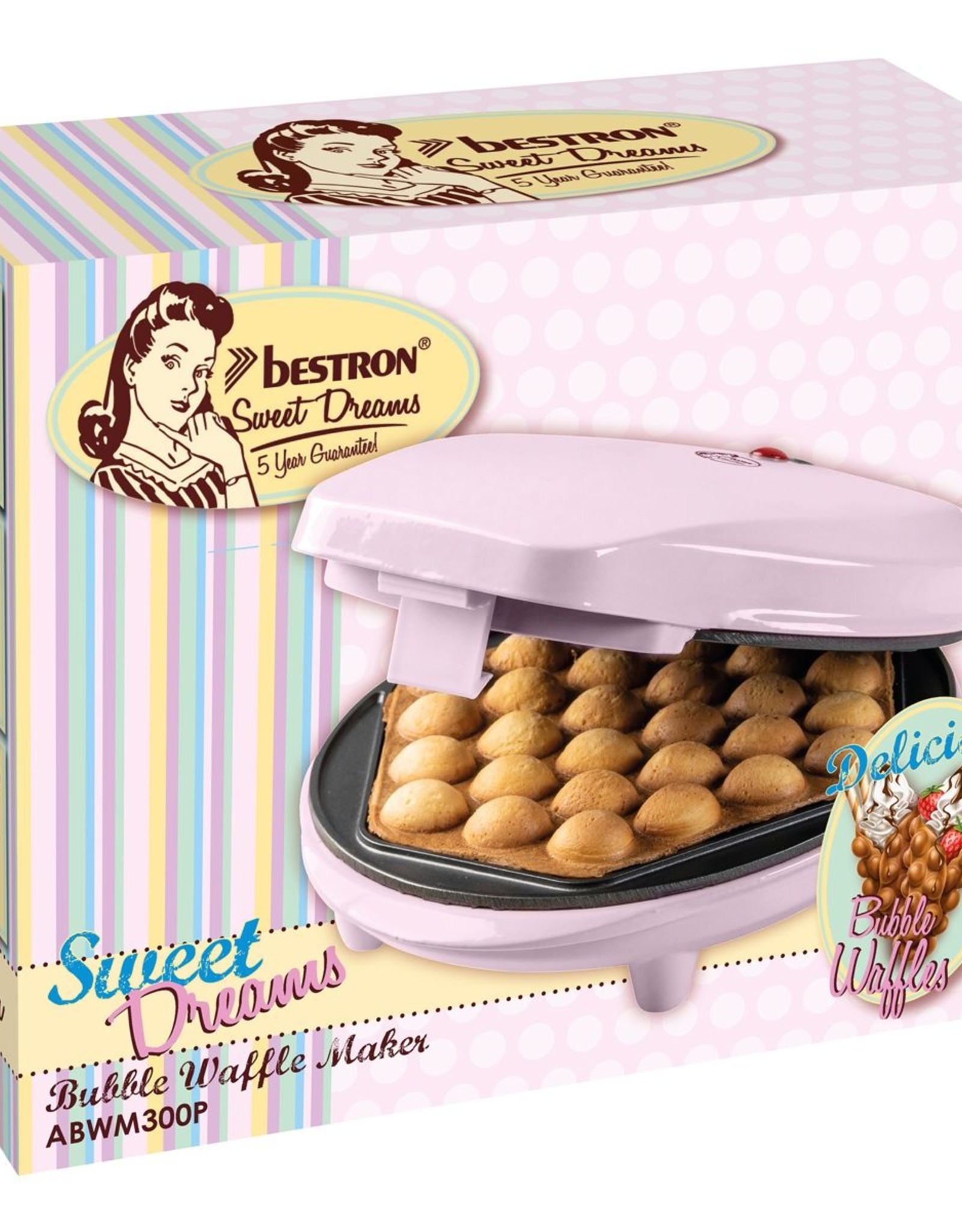 Bestron Bestron - Bubble Waffle Maker