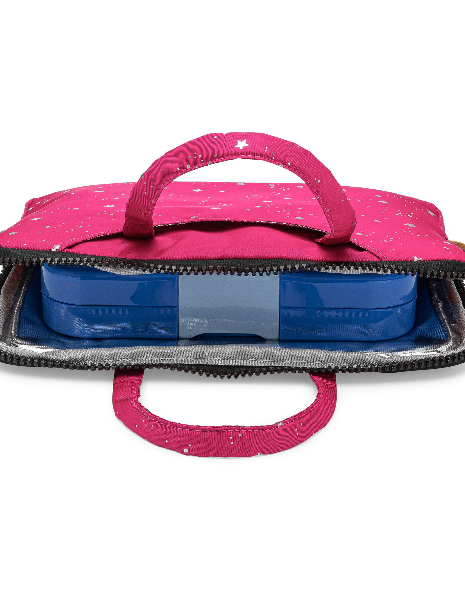 Yumbox Yumbox Poche – Isolerende hoes met handgrepen – Roze met sterren