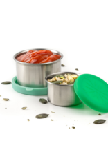 LEKKABOX Lekkabox Dipper - Set van 2 RVS dippotjes - Groen