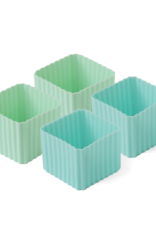 LEKKABOX Silicone Bento cups - set 4 - Pastel