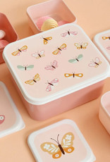 A Little Lovely Company Lunch en snackbox set - Vlinders