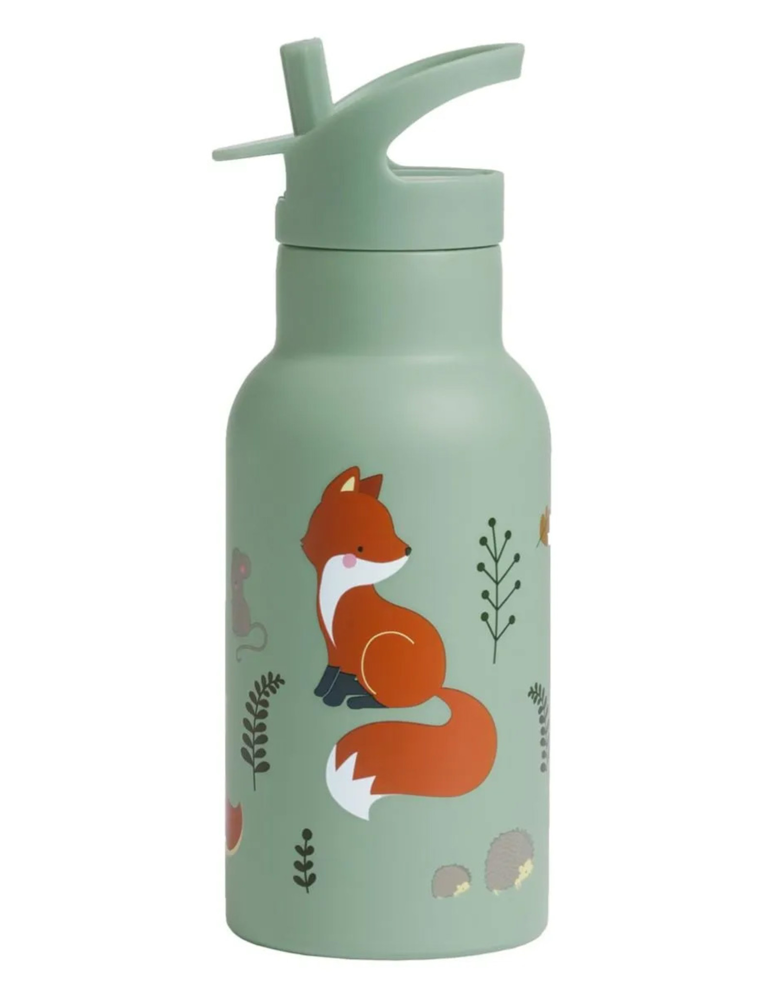 A Little Lovely Company RVS Drinkfles 350 ml - Bosvriendjes