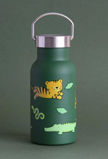 A Little Lovely Company RVS Drinkfles - Jungle Tiger