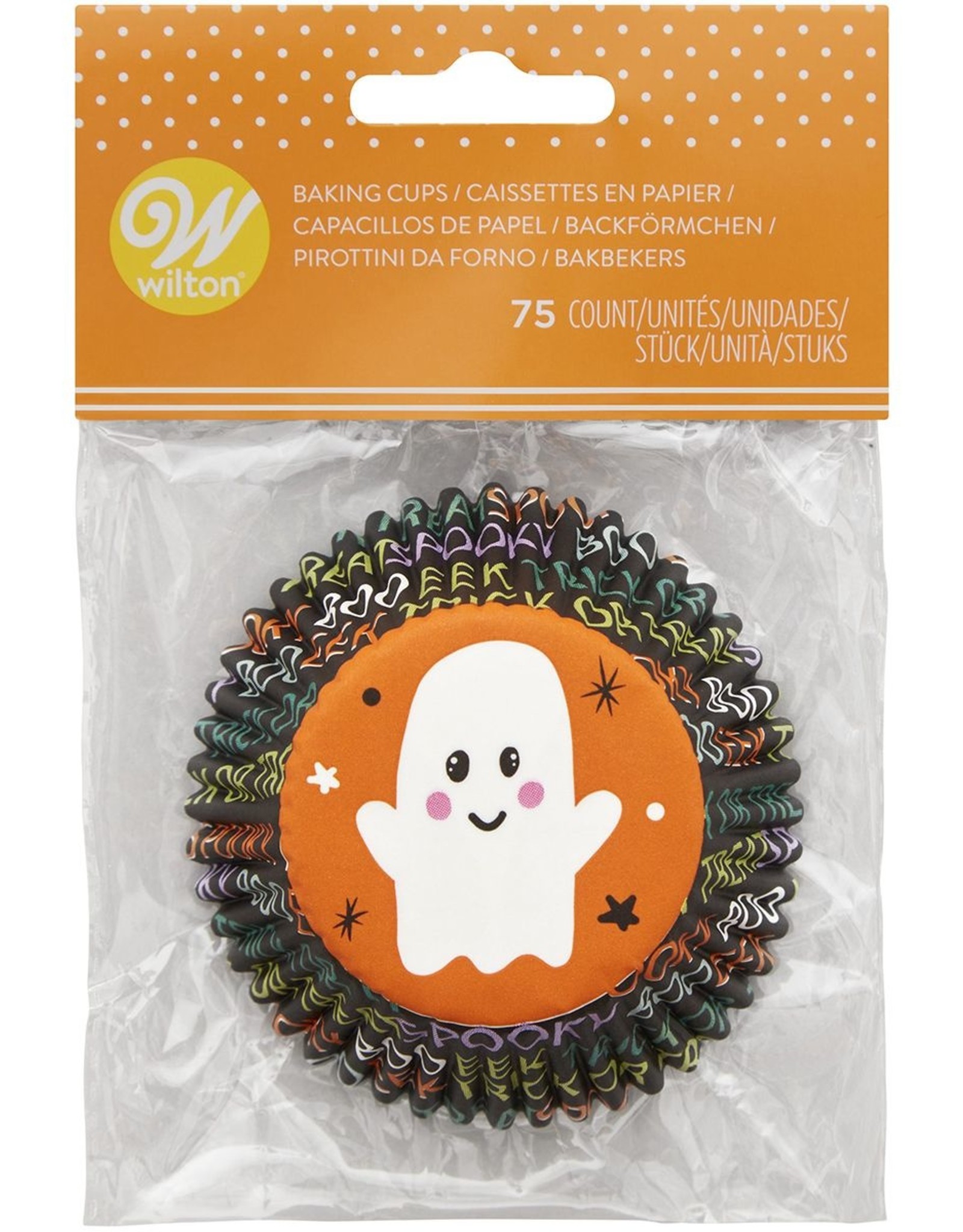 Wilton Wilton Cupcakevormpjes Spook (75stuks)