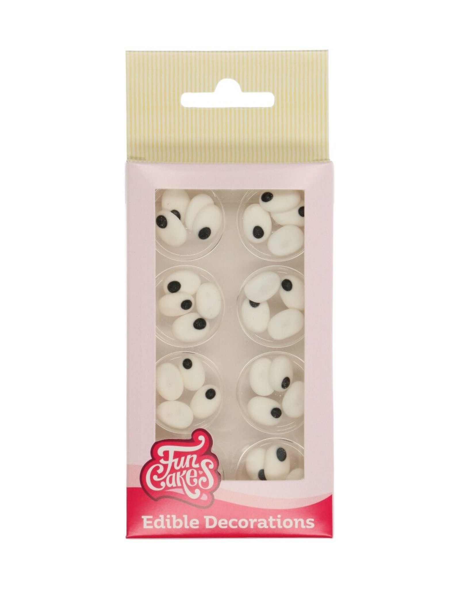 FunCakes Eetbare oogjes ovaal - 32 stuks