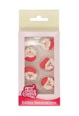 FunCakes FunCakes - Suikerdecoratie - Kerstman Set/12