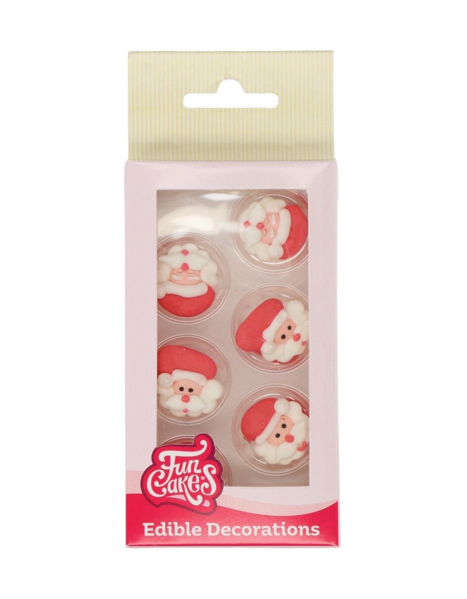 FunCakes FunCakes - Suikerdecoratie - Kerstman Set/12