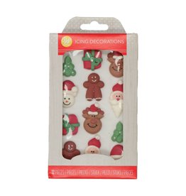 Wilton Royal Icing Decorations - Christmas Set/12