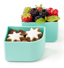 LEKKABOX Silicone Bento Cups - Afgerond set/2 - Munt