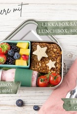 LEKKABOX LEKKABOX Silicone afgeronde bento cups - Munt