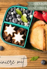 LEKKABOX Lekkabox Silicone Bento Cups - Afgerond set/2 - Munt