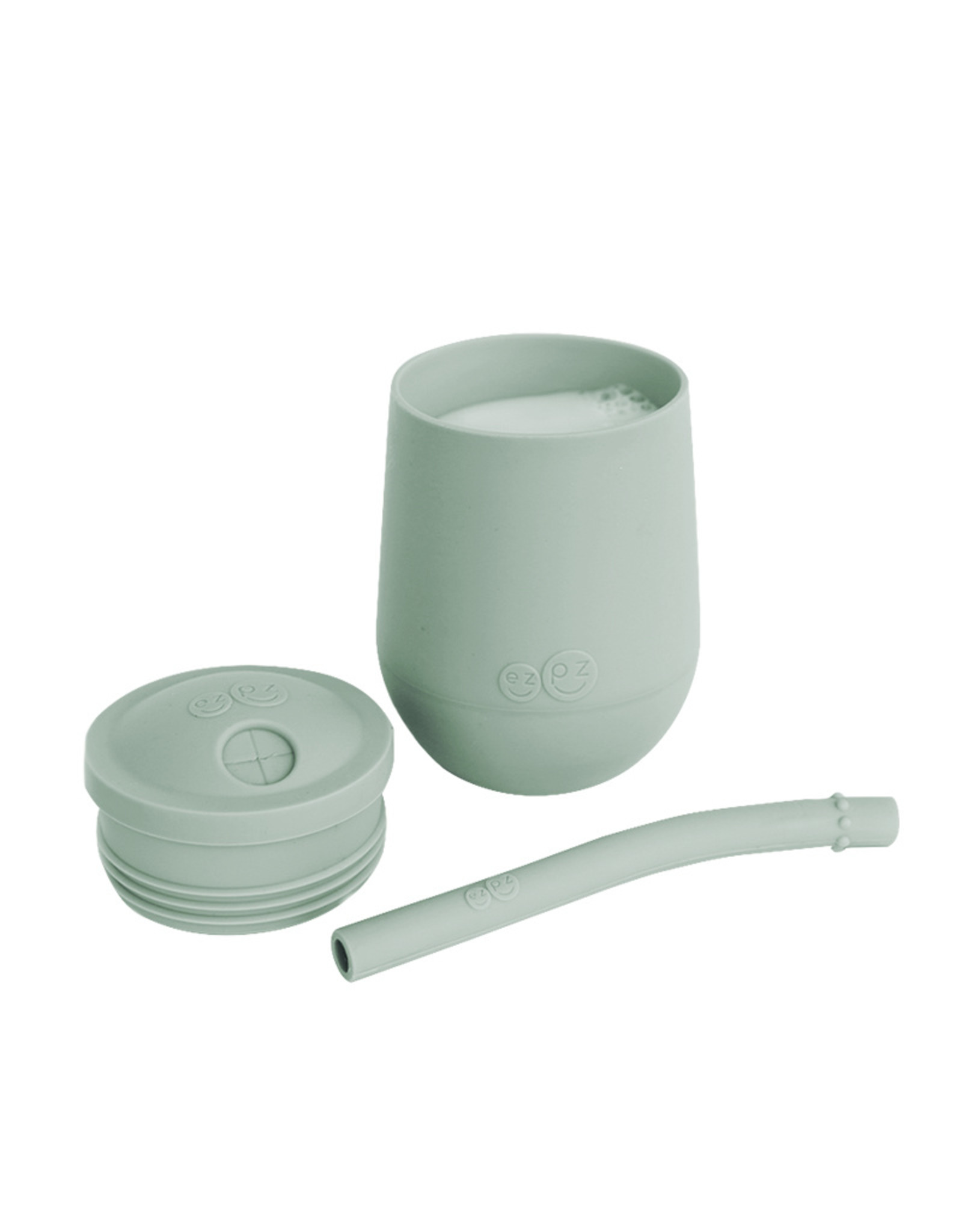 EZPZ EZPZ Mini Beker met Rietje - Sage