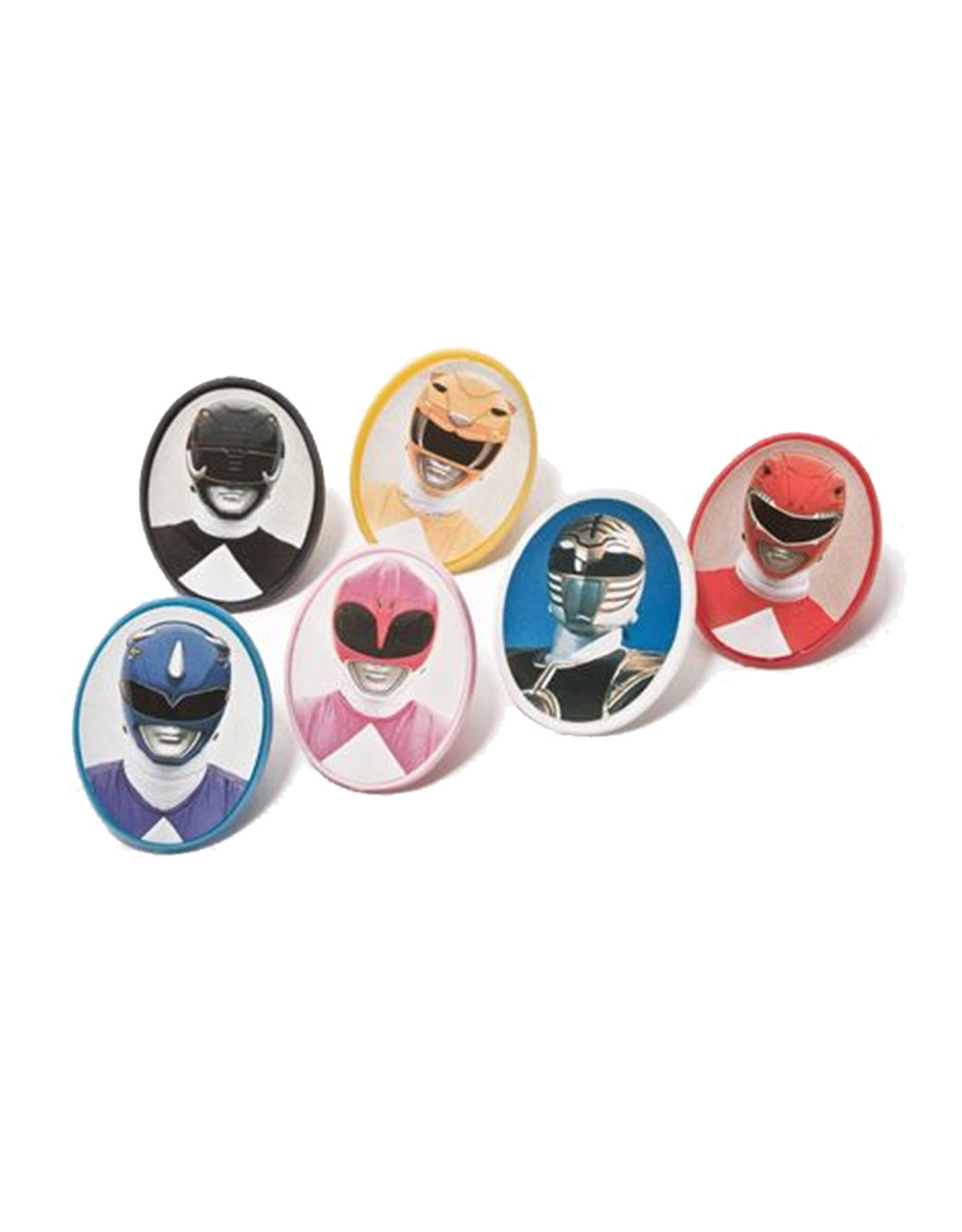 Bento ringen Power Rangers - set van 6