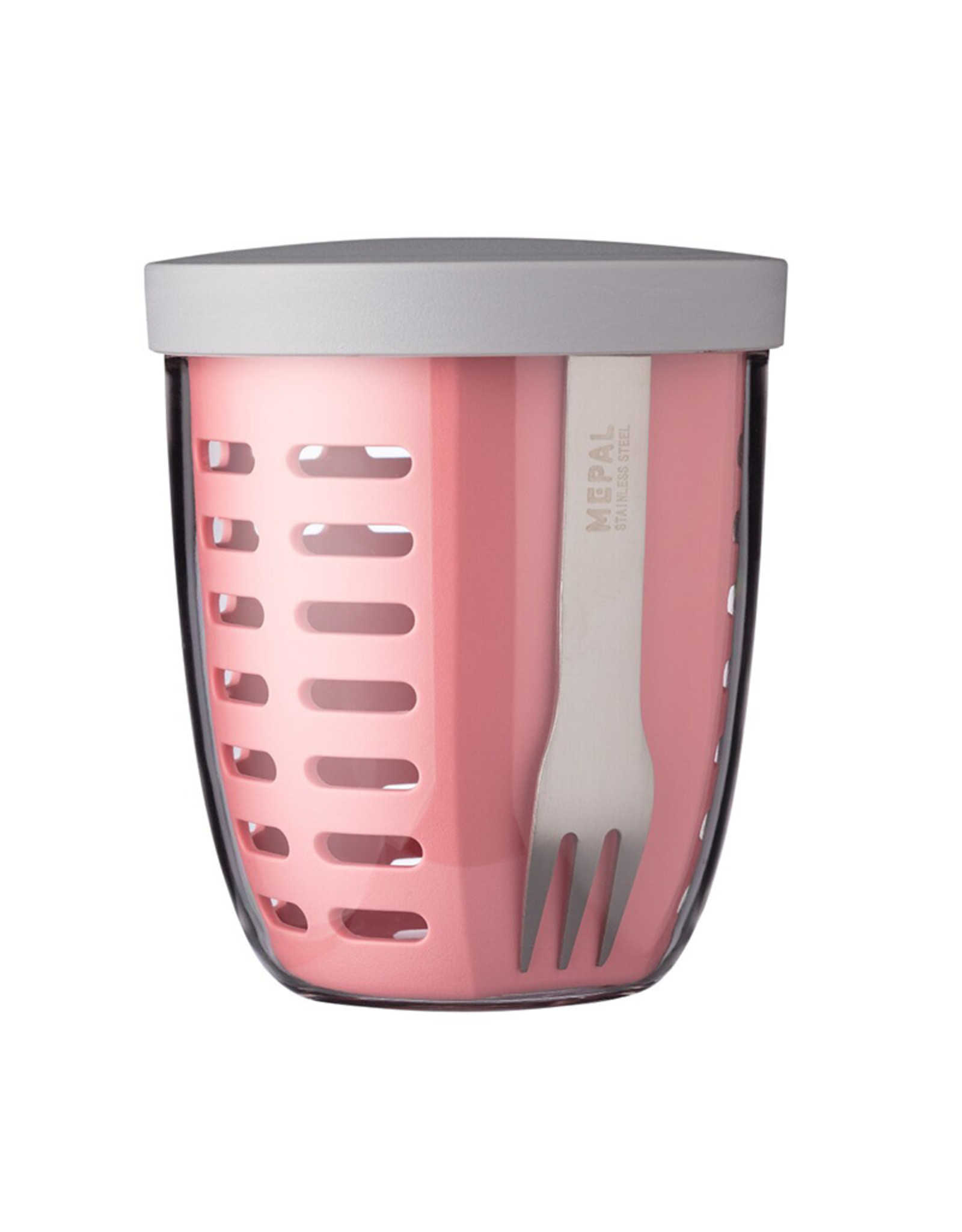 Mepal Fruit- & Veggiepot met vergietje - Nordic Pink