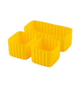 Little Lunch Box Co Silicone Bento Cups - Set/3 - Pineapple