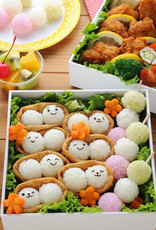 Bento Rijstvormpjes - Balletjes met happy gezichtjes