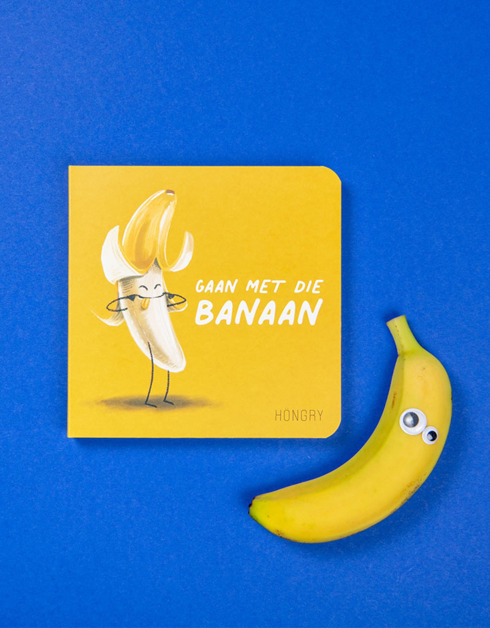 Hongry Kinderboek Gaan met die banaan