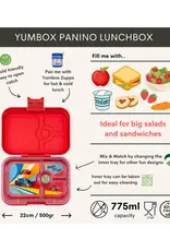 Yumbox Yumbox Panino 4-vakken - Roar Red (Race Cars)