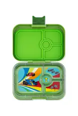 Yumbox Yumbox Panino 4-vakken - Matcha Green (Race Cars)