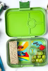 Yumbox Yumbox Panino 4-vakken - Matcha Green (Race Cars)