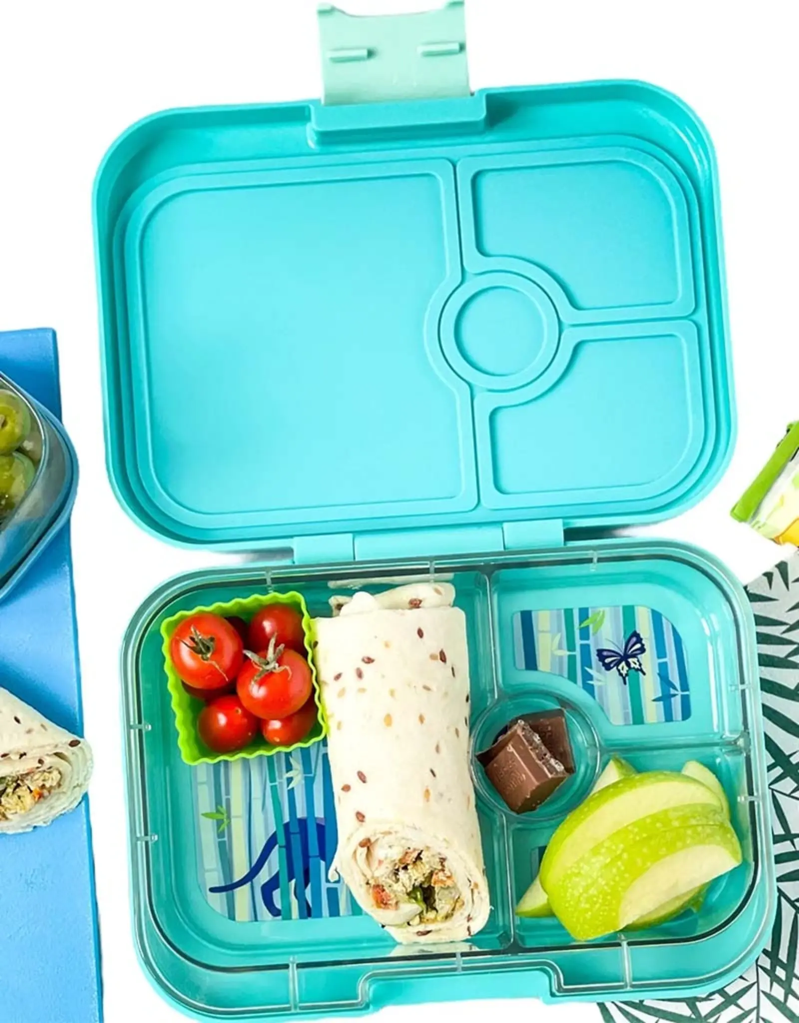 Yumbox Yumbox Panino 4-vakken - Tropical Aqua (Panter)