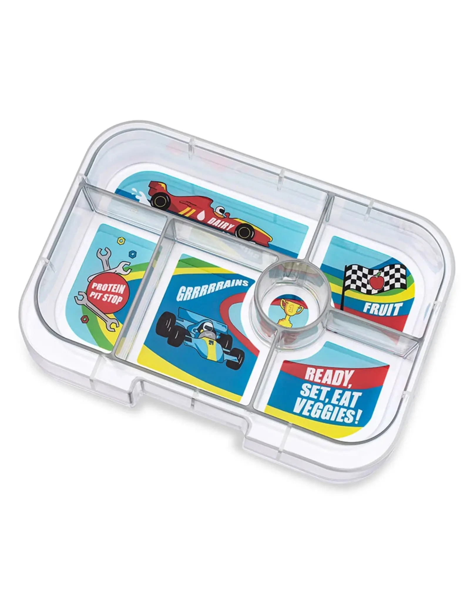 Yumbox Yumbox Original 6-vakken - Roar Red (Race Cars)