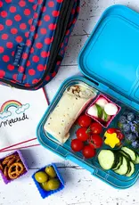 Yumbox Yumbox Siliconen Bakjes (set van 6) - Blauw/Groen