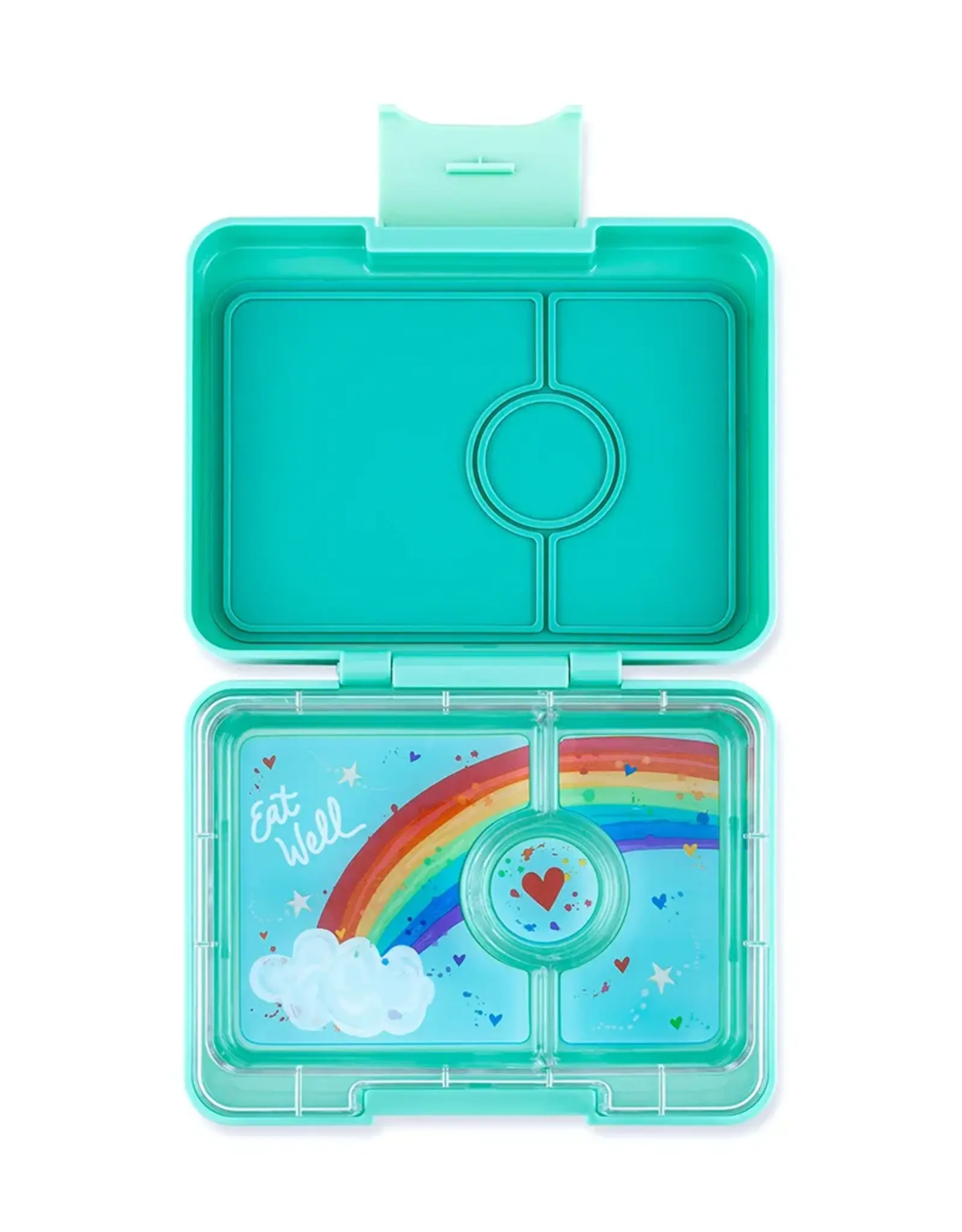 Yumbox Yumbox Snack 3-vakken - Tropical Aqua (Rainbow)