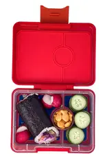 Yumbox Yumbox Snack 3-vakken - Roar Red  (Polar Bear)