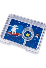 Yumbox Yumbox Snack 3-vakken - Roar Red  (Polar Bear)