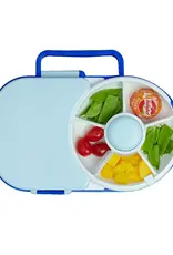 Göbe Göbe Lunchbox met Snack Spinner - Blueberry  Blauw