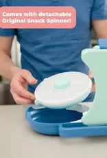 Göbe Göbe Lunchbox met Snack Spinner - Blueberry  Blauw